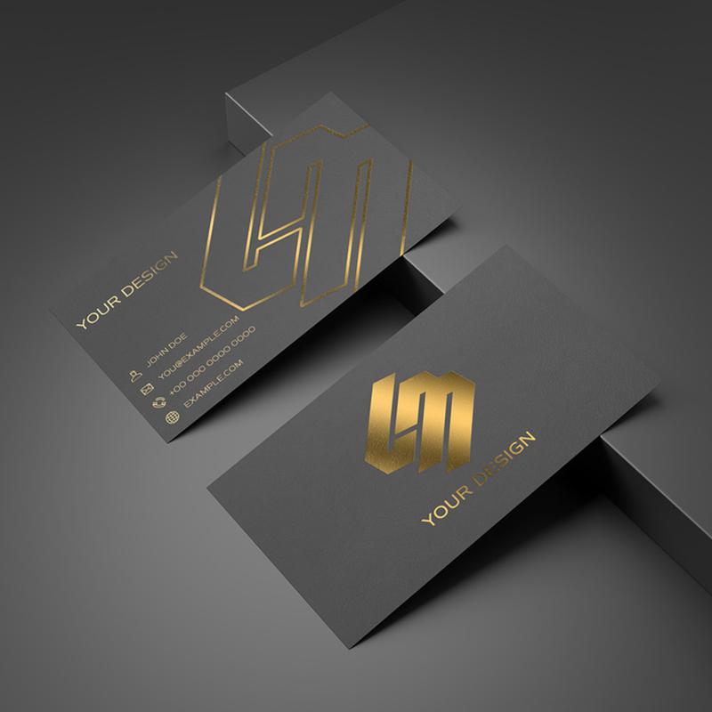 Aluminium Business Cards-b